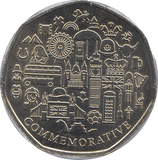 2021 50P SHAPED MEDALLION SONG THRUSH - WORLD COINS - Cambridgeshire Coins