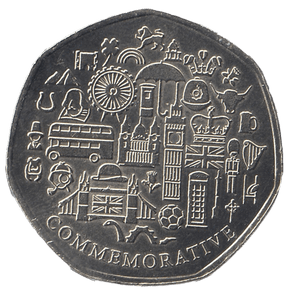 2021 50P SHAPED MEDALLION WHITE-TAILED BUMBLEBEE - 50P SHAPED COIN - Cambridgeshire Coins
