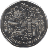 2021 50P SHAPED MEDALLION WHITE - TAILED BUMBLEBEE - WORLD COINS - Cambridgeshire Coins