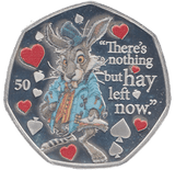 2021 50P THE MARCH HARE ISLE OF MAN SILVER ( PROOF ) - 50P REGIONAL ISSUES - Cambridgeshire Coins