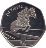 2021 50P TOKYO OLYMPIC HORSE RIDING ( BU ) - 50p BU - Cambridgeshire Coins
