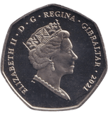 2021 50P TOKYO OLYMPIC ROWING ( BU ) - 50p BU - Cambridgeshire Coins