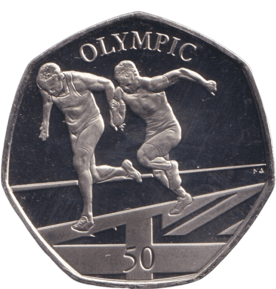 2021 50P TOKYO OLYMPIC SPRINT ( BU ) - 50p BU - Cambridgeshire Coins