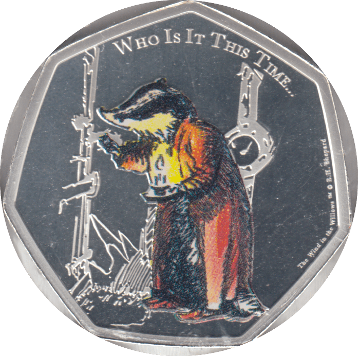 2021 50P WHO IS IT THIS TIME - 50p PROOF - Cambridgeshire Coins
