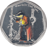 2021 50P WHO IS IT THIS TIME - 50p PROOF - Cambridgeshire Coins