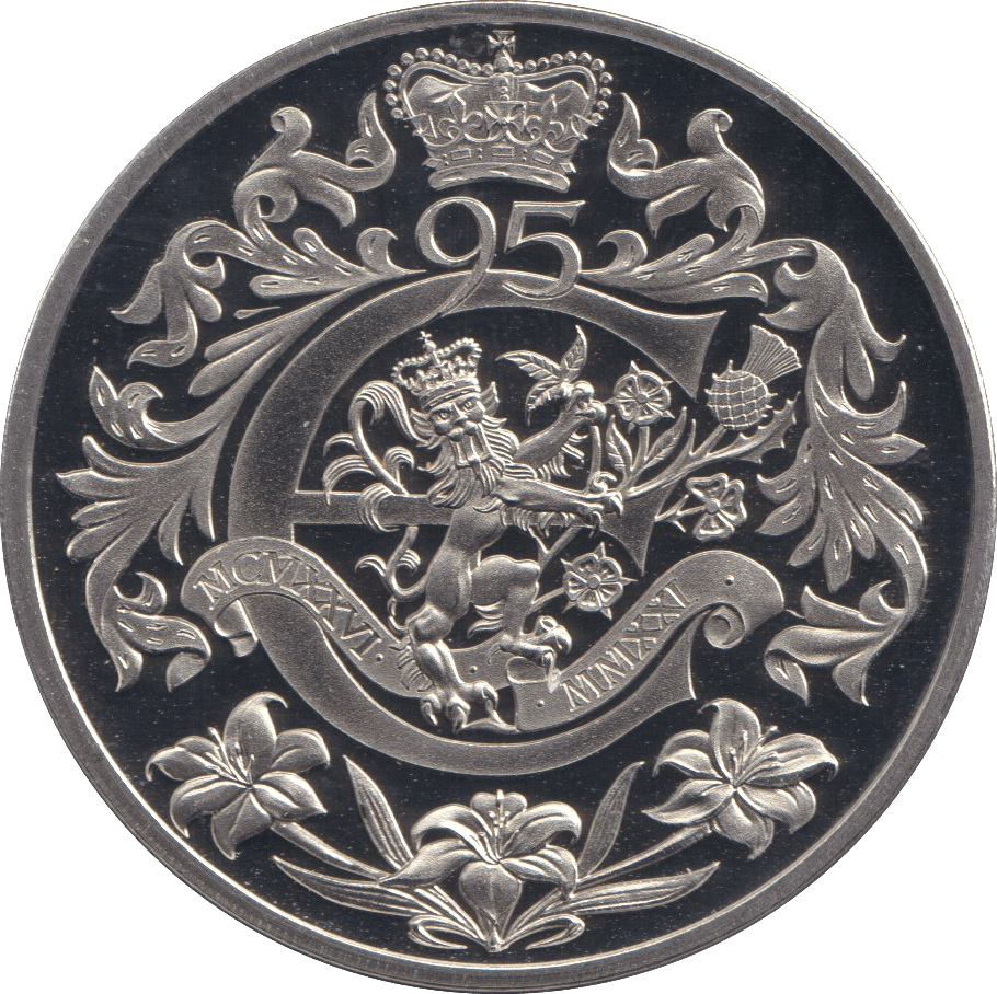 2021 95TH BIRTHDAY ELIZABETH II BAILIWICK OF GUERNSEY £5 PROOF - WORLD COINS - Cambridgeshire Coins