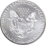 2021 AMERICAN EAGLE SILVER DOLLAR 1 OZ FINE SILVER USA - SILVER WORLD COINS - Cambridgeshire Coins