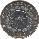 2021 BRILIANT UNCIRCULATED 2 POUND - £2 BU - Cambridgeshire Coins