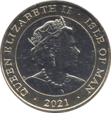 2021 BRILIANT UNCIRCULATED 2 POUND - £2 BU - Cambridgeshire Coins