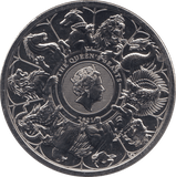 2021 BRILLIANT UNCIRCULATED £5 QUEENS BEASTS COMPLETER MEDALLION BU - £5 BU - Cambridgeshire Coins