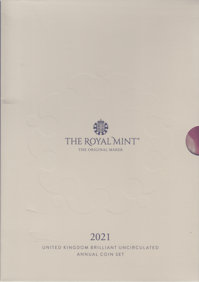 2021 BRILLIANT UNCIRCULATED ANNUAL COIN SET - Brilliant Uncirculated Year Sets - Cambridgeshire Coins