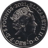 2021 BRILLIANT UNCIRCULATED COLOURED £5 COIN MR MEN COIN BU - £5 BU - Cambridgeshire Coins