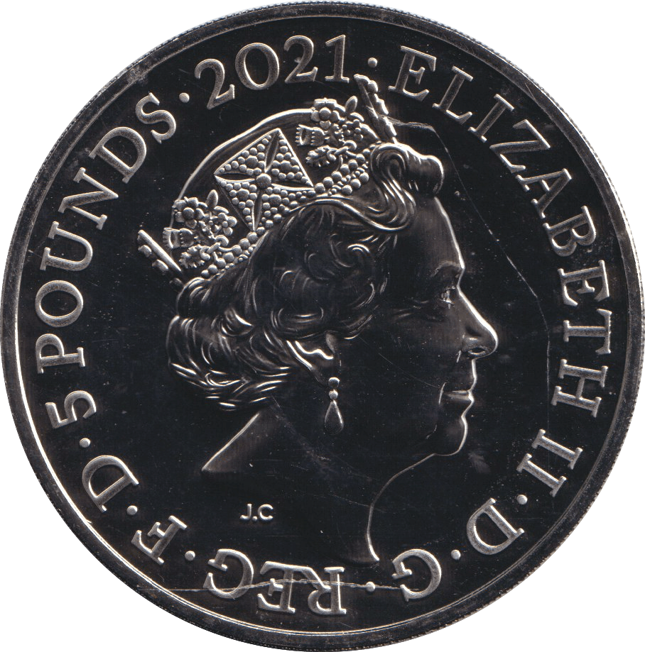 2021 BRILLIANT UNCIRCULATED COLOURED £5 COIN MR MEN LITTLE MISS COIN BU - £5 BU - Cambridgeshire Coins