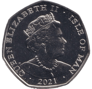 2021 BU 50P ISLE OF MAN LIFE WHAT IS IT BUT A DREAM ( BU ) - 50P REGIONAL ISSUES - Cambridgeshire Coins