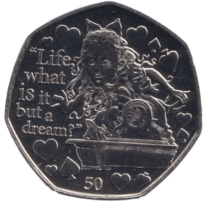 2021 BU 50P ISLE OF MAN LIFE WHAT IS IT BUT A DREAM ( BU ) - 50P REGIONAL ISSUES - Cambridgeshire Coins