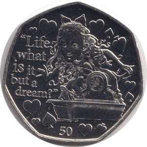 2021 BU 50P ISLE OF MAN LIFE WHAT IS IT BUT A DREAM - WORLD COINS - Cambridgeshire Coins