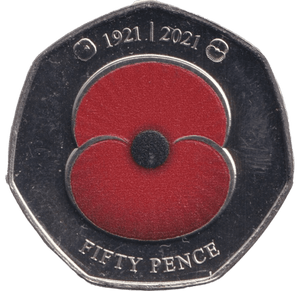 2021 BU 50P JERSEY - 50P REGIONAL ISSUES - Cambridgeshire Coins