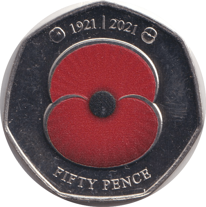 2021 BU 50P JERSEY - WORLD COINS - Cambridgeshire Coins