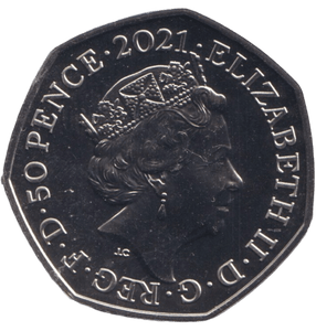 2021 BU 50P WINNIE THE POOH ( BU ) - WINNIE THE POOH 50P - Cambridgeshire Coins