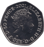 2021 BU 50P WINNIE THE POOH ( BU ) - WINNIE THE POOH 50P - Cambridgeshire Coins
