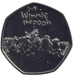 2021 BU 50P WINNIE THE POOH ( BU ) - WINNIE THE POOH 50P - Cambridgeshire Coins