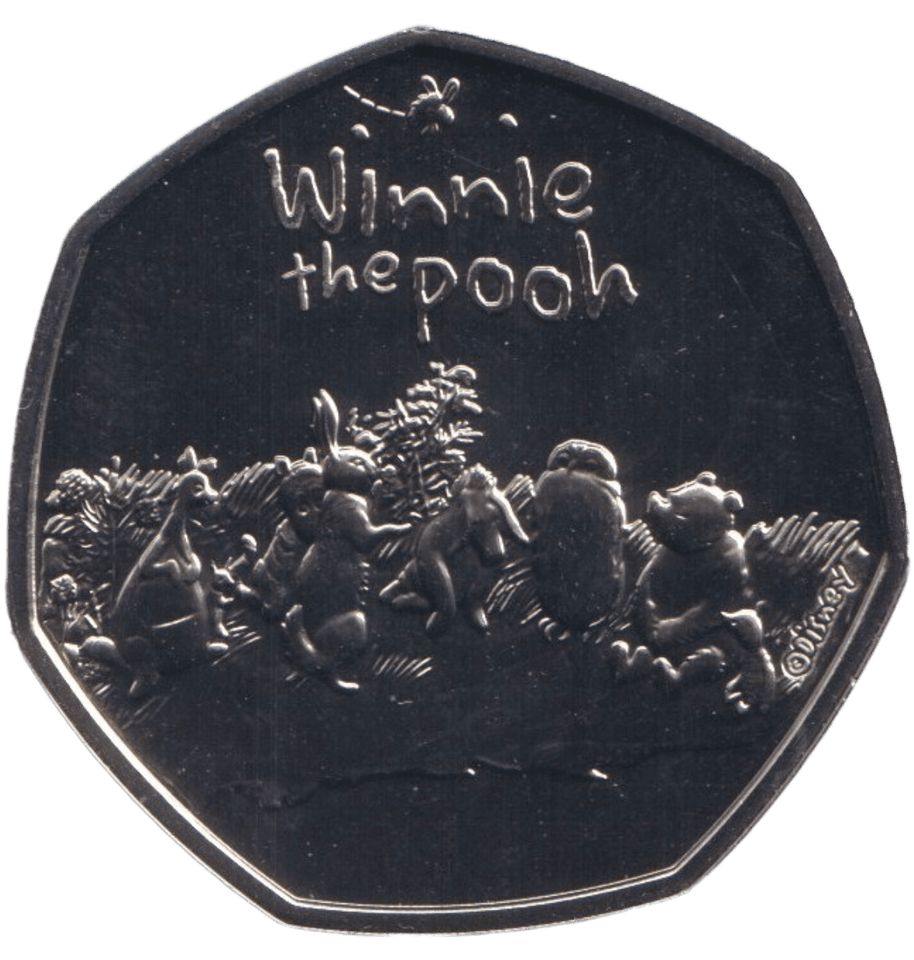 2021 BU 50P WINNIE THE POOH ( BU ) - WINNIE THE POOH 50P - Cambridgeshire Coins