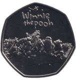 2021 BU 50P WINNIE THE POOH ( BU ) - WINNIE THE POOH 50P - Cambridgeshire Coins