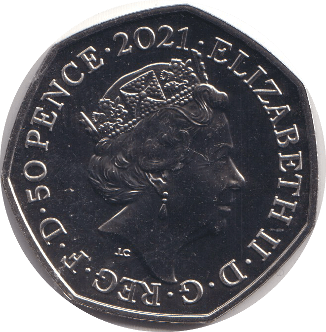 2021 BU 50P WINNIE THE POOH - WORLD COINS - Cambridgeshire Coins
