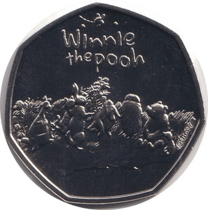 2021 BU 50P WINNIE THE POOH - WORLD COINS - Cambridgeshire Coins