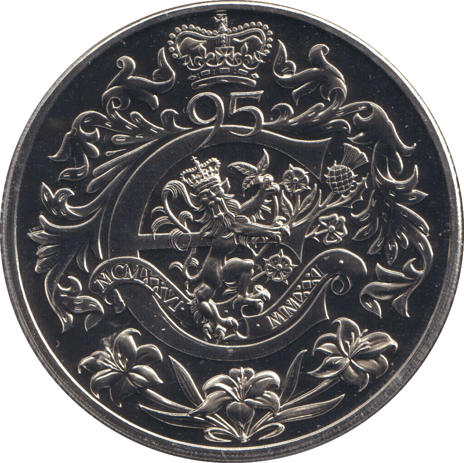 2021 BU FIVE POUNDS 95 YEARS - WORLD COINS - Cambridgeshire Coins
