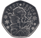 2021 CHRISTMAS 50P CAROL SINGING BAILIWICK OF GUERNSEY ( BU ) - 50p BU - Cambridgeshire Coins