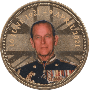 2021 COMMEMORATIVE PRINCE PHILIP MEDALLION - MEDALS & MEDALLIONS - Cambridgeshire Coins