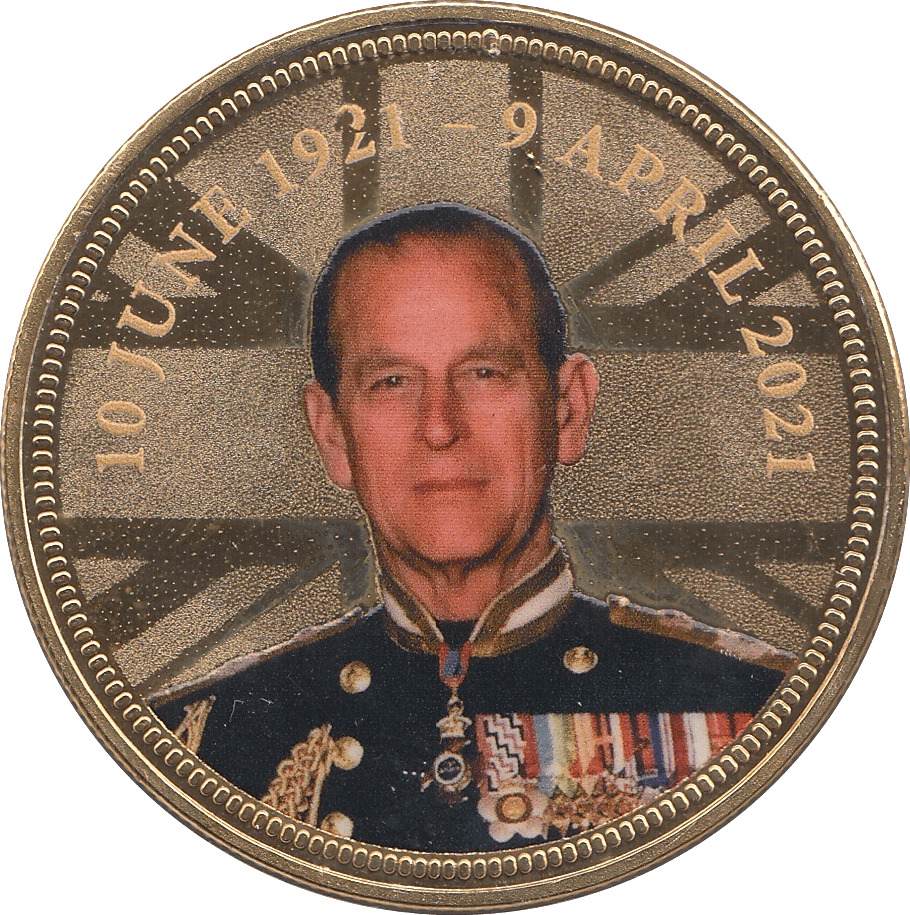 2021 COMMEMORATIVE PRINCE PHILIP MEDALLION - MEDALS & MEDALLIONS - Cambridgeshire Coins