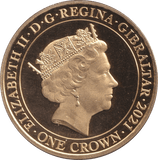 2021 CROWN BRITAINS LAST DECIMAL COINAGE GIBRALTAR - WORLD COINS - Cambridgeshire Coins