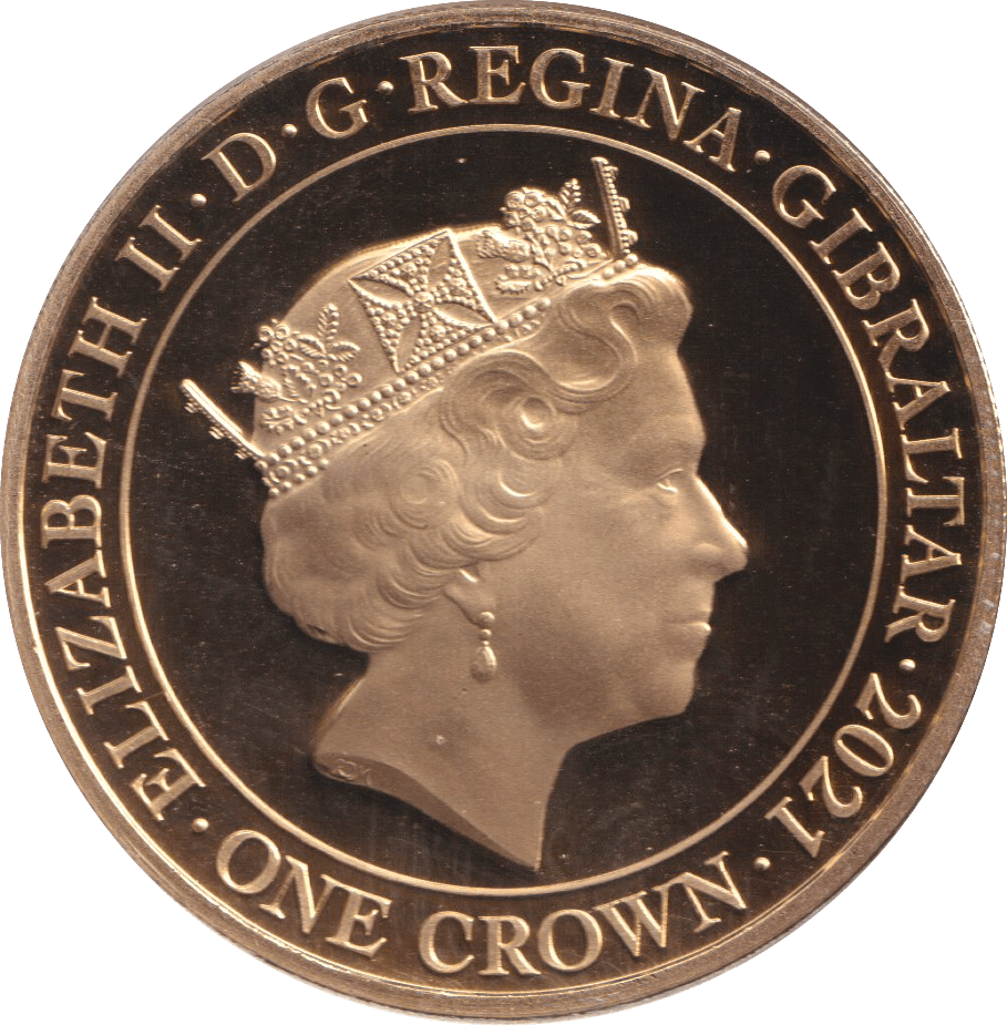 2021 CROWN BRITAINS LAST DECIMAL COINAGE GIBRALTAR - WORLD COINS - Cambridgeshire Coins