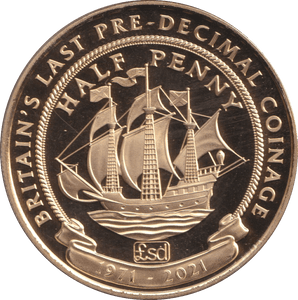 2021 CROWN BRITAINS LAST DECIMAL COINAGE GIBRALTAR - WORLD COINS - Cambridgeshire Coins