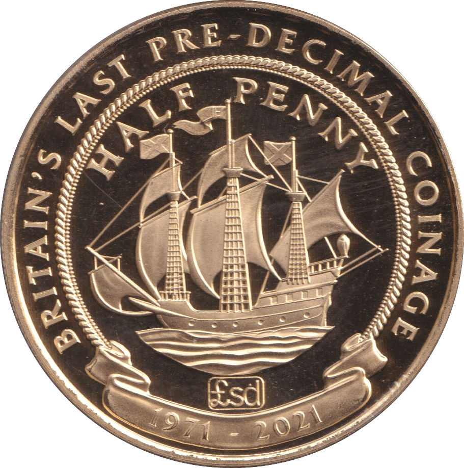 2021 CROWN BRITAINS LAST DECIMAL COINAGE GIBRALTAR - WORLD COINS - Cambridgeshire Coins