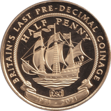 2021 CROWN BRITAINS LAST DECIMAL COINAGE GIBRALTAR - WORLD COINS - Cambridgeshire Coins