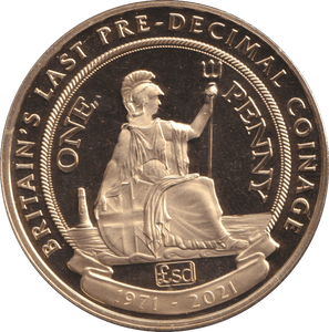 2021 CROWN BRITAINS LAST DECIMAL COINAGE GIBRALTAR - WORLD COINS - Cambridgeshire Coins