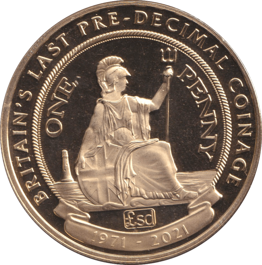 2021 CROWN BRITAINS LAST DECIMAL COINAGE GIBRALTAR - WORLD COINS - Cambridgeshire Coins
