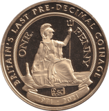 2021 CROWN BRITAINS LAST DECIMAL COINAGE GIBRALTAR - WORLD COINS - Cambridgeshire Coins