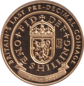 2021 CROWN BRITAINS LAST DECIMAL COINAGE GIBRALTAR - WORLD COINS - Cambridgeshire Coins
