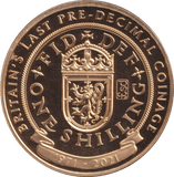 2021 CROWN BRITAINS LAST DECIMAL COINAGE GIBRALTAR - WORLD COINS - Cambridgeshire Coins