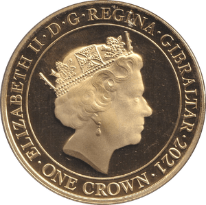 2021 CROWN DEVOTED TO YOUR SERVICE - WORLD COINS - Cambridgeshire Coins
