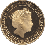 2021 CROWN DEVOTED TO YOUR SERVICE - WORLD COINS - Cambridgeshire Coins
