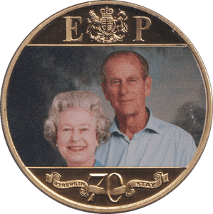 2021 CROWN ELIZABETH AND PHILIP - WORLD COINS - Cambridgeshire Coins