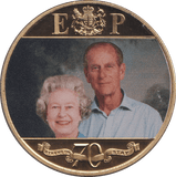 2021 CROWN ELIZABETH AND PHILIP - WORLD COINS - Cambridgeshire Coins