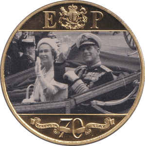 2021 CROWN ELIZABETH AND PHILIP - WORLD COINS - Cambridgeshire Coins