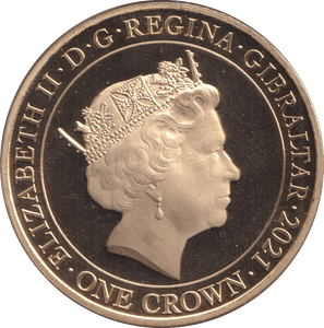 2021 CROWN ELIZABETH - WORLD COINS - Cambridgeshire Coins