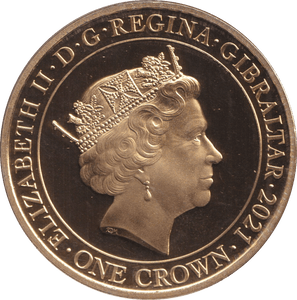 2021 CROWN ELIZABETH - WORLD COINS - Cambridgeshire Coins